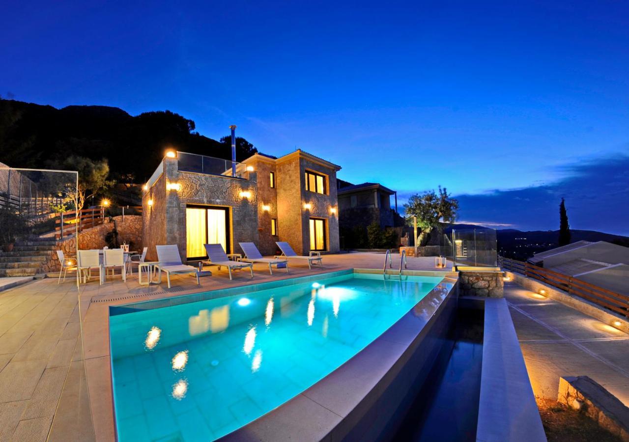 Ionian Stone Luxury Villa Nikiana Exterior foto