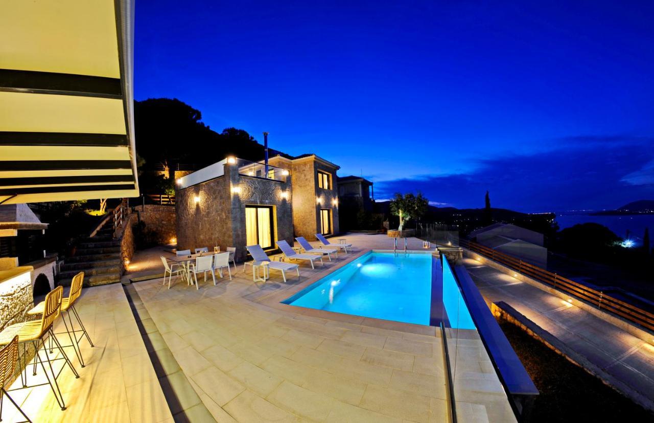 Ionian Stone Luxury Villa Nikiana Exterior foto