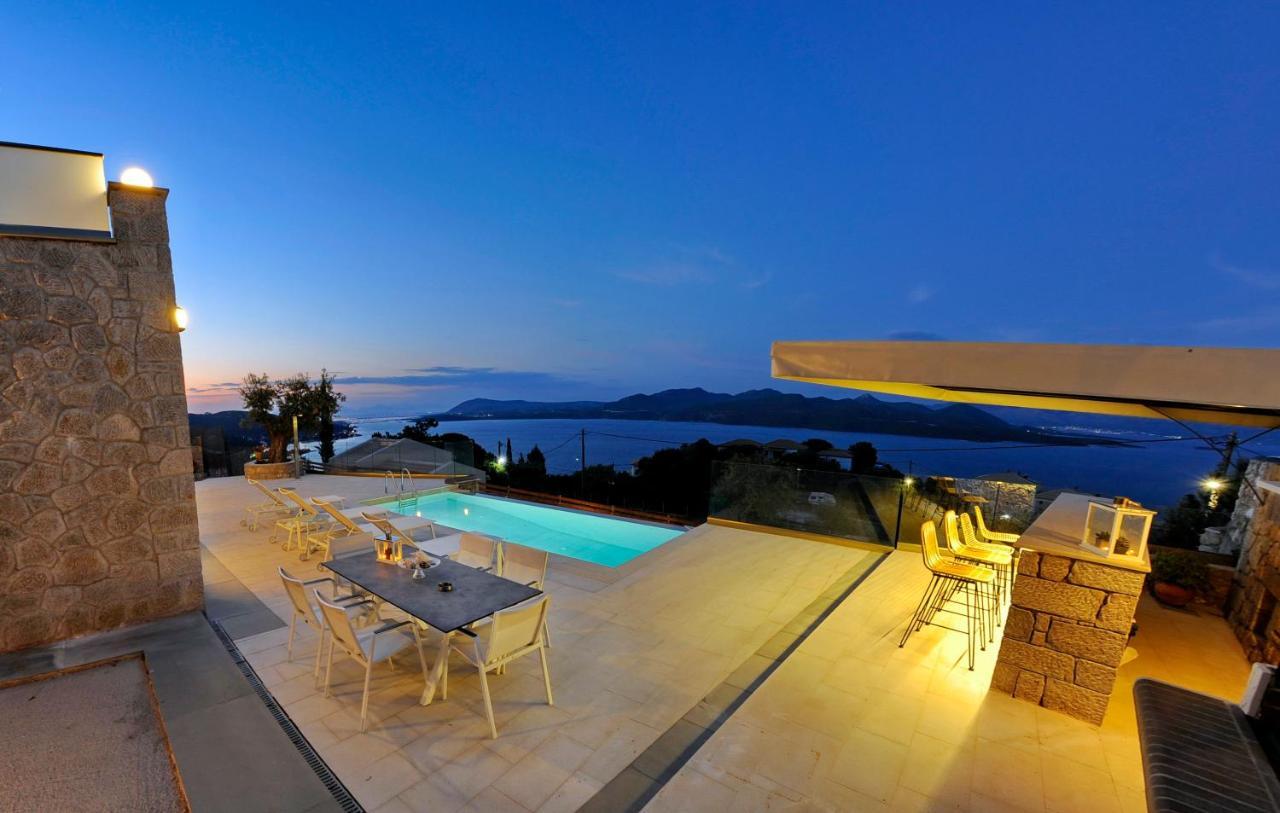 Ionian Stone Luxury Villa Nikiana Exterior foto