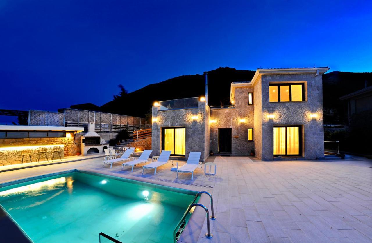 Ionian Stone Luxury Villa Nikiana Exterior foto