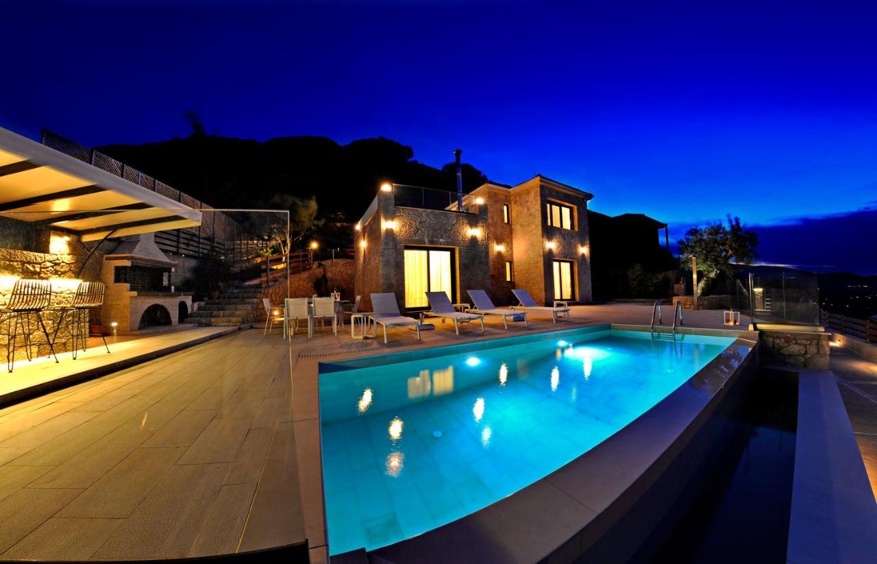 Ionian Stone Luxury Villa Nikiana Exterior foto