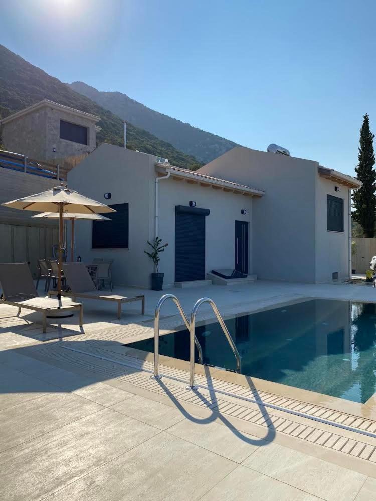 Ionian Stone Luxury Villa Nikiana Exterior foto